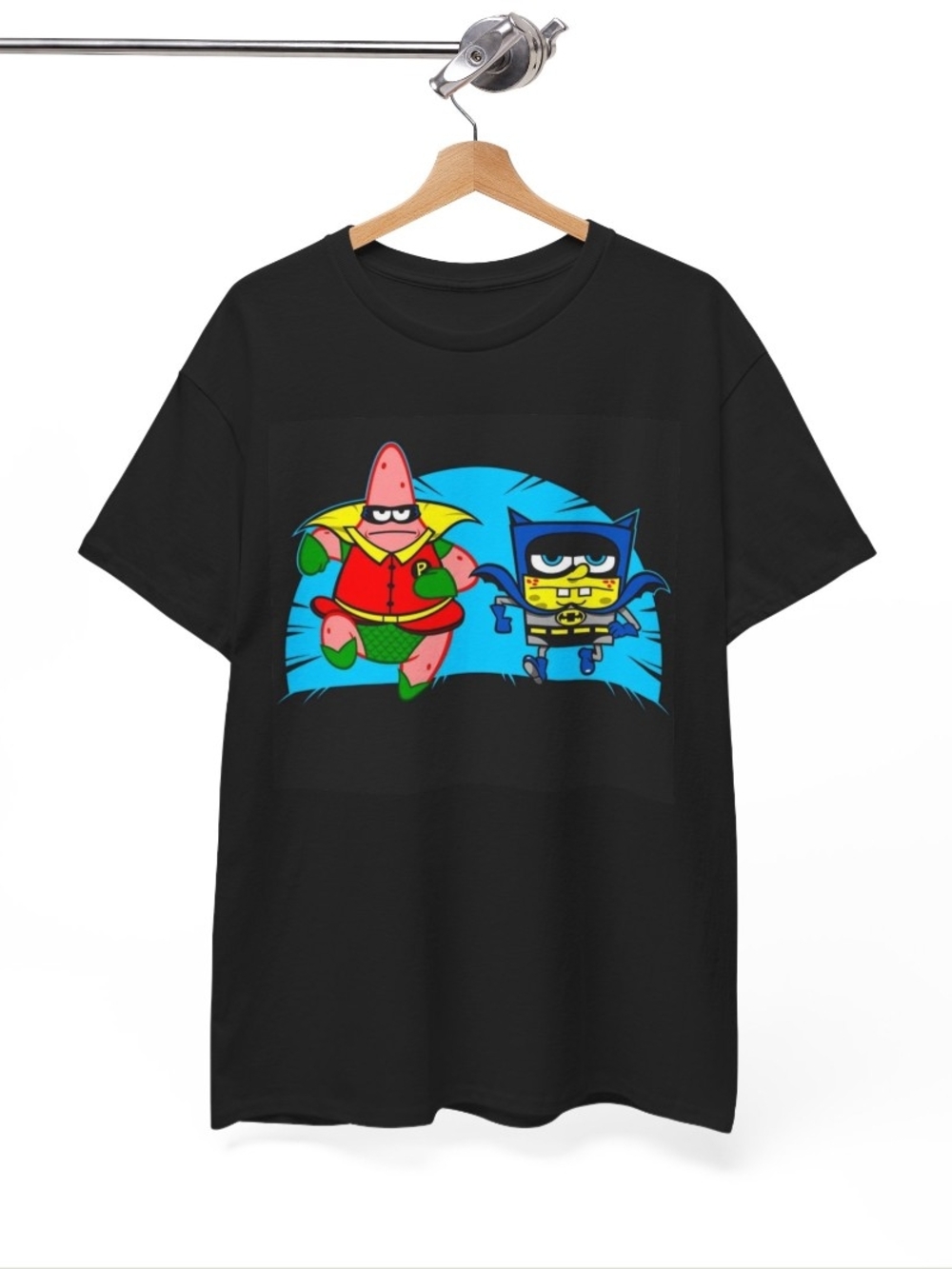 Sponge Bob x Batman & Robin Graphic Tee